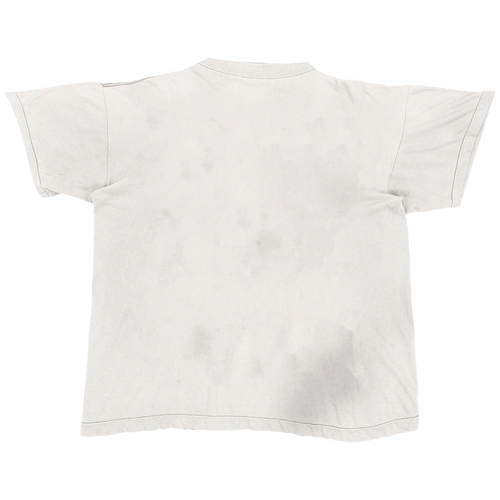 White Designer Bag Streetwear Tee Loose Fit T Shirt 190 GSM Cotton Heavyweight Premium